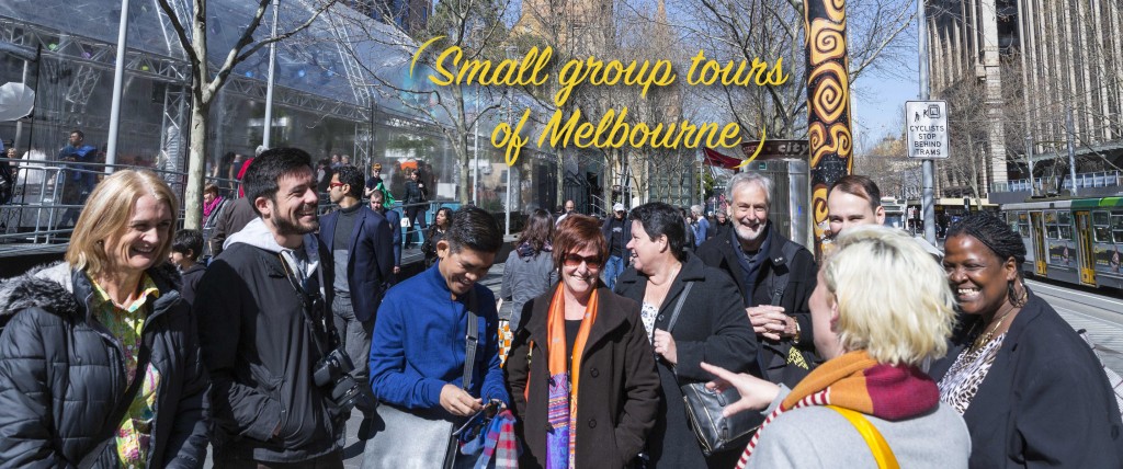Small group walking tours of Melbourne and its laneways - group image