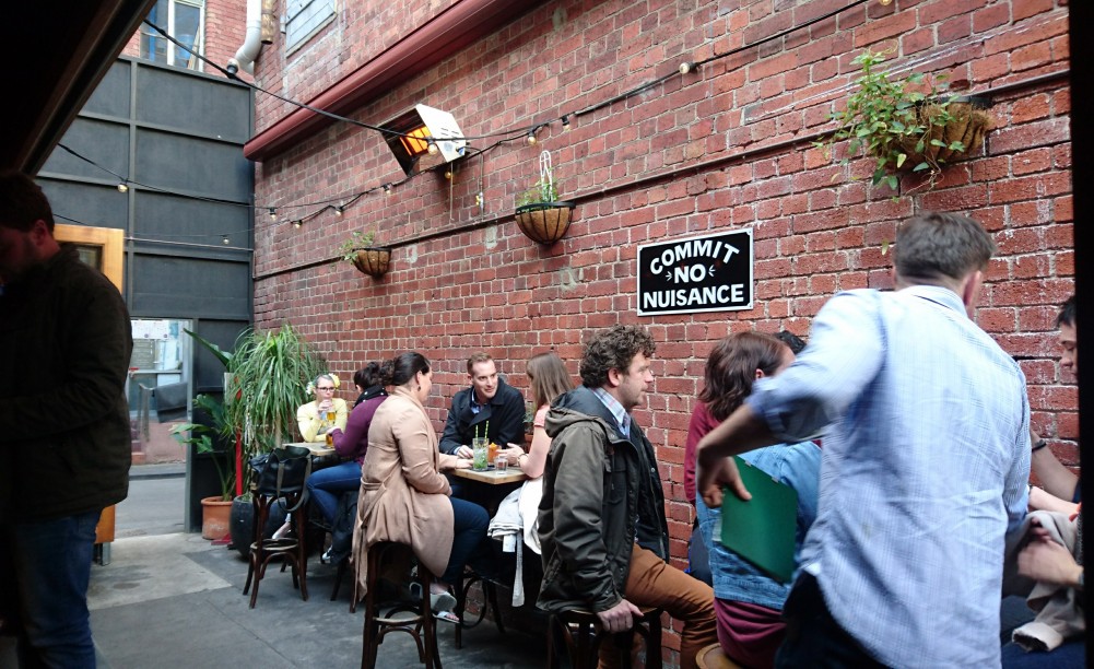 Bar Culture in Melbourne